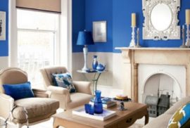 "Albastrul de Facebook"- culoarea anului 2014 in amenajari interioare!