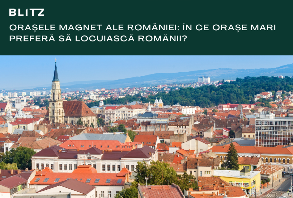 orașe magnet Romania