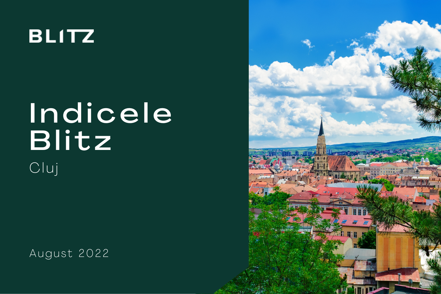 Indice Imobiliar Blitz Cluj August 2022 o nouă maximă istorică Imobiliare Știri