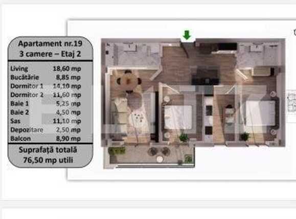  Apartamente de vanzare, faza de proiect | Poza-8