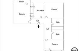 Vanzare apartament cu 3 camere, decomandat, zona OMV