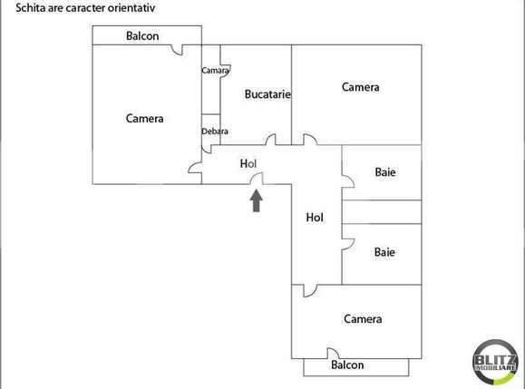 Apartament de vânzare 3 camere Marasti - 1000AV | BLITZ Cluj-Napoca | Poza14