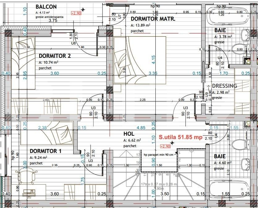 Apartament de vânzare 4+ camere Floreşti - 100176AV | BLITZ Cluj-Napoca | Poza3