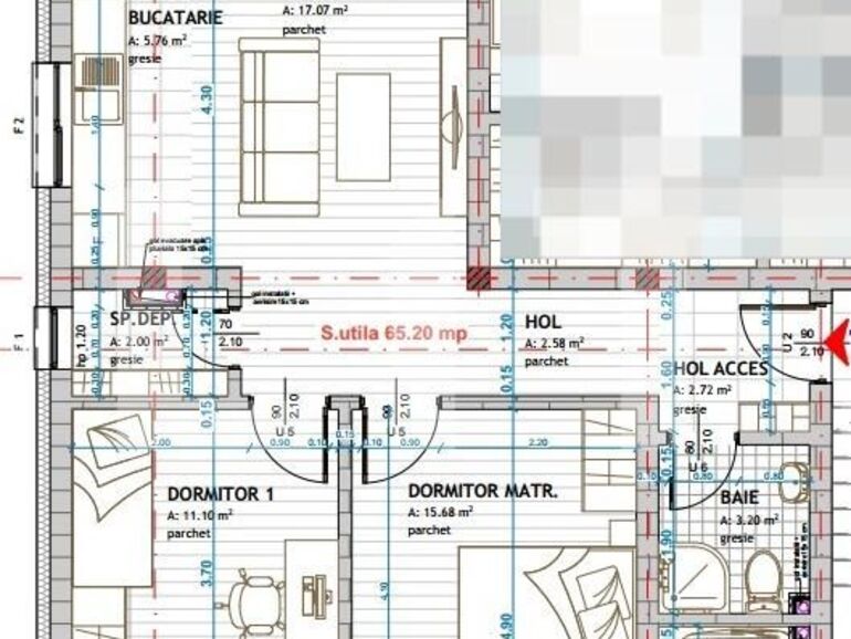 Apartament de vânzare 3 camere Floreşti - 100199AV | BLITZ Cluj-Napoca | Poza1