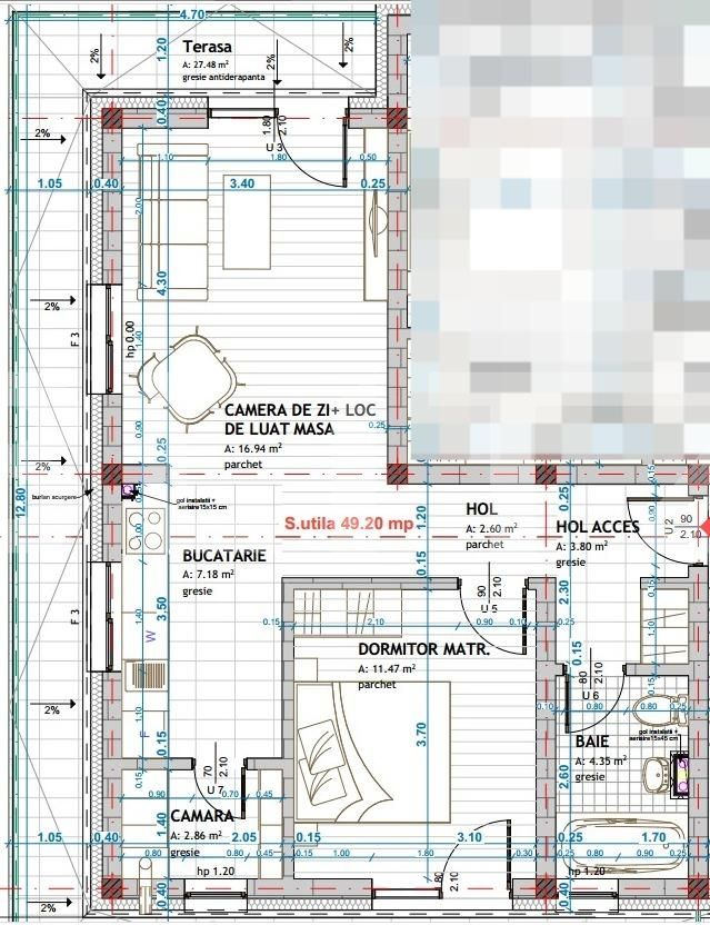 Apartament de vânzare 2 camere Floreşti - 100202AV | BLITZ Cluj-Napoca | Poza1