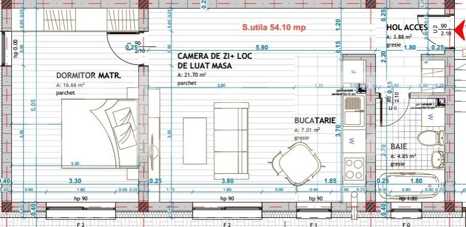 Apartament de vânzare 2 camere Floreşti - 100203AV | BLITZ Cluj-Napoca | Poza1