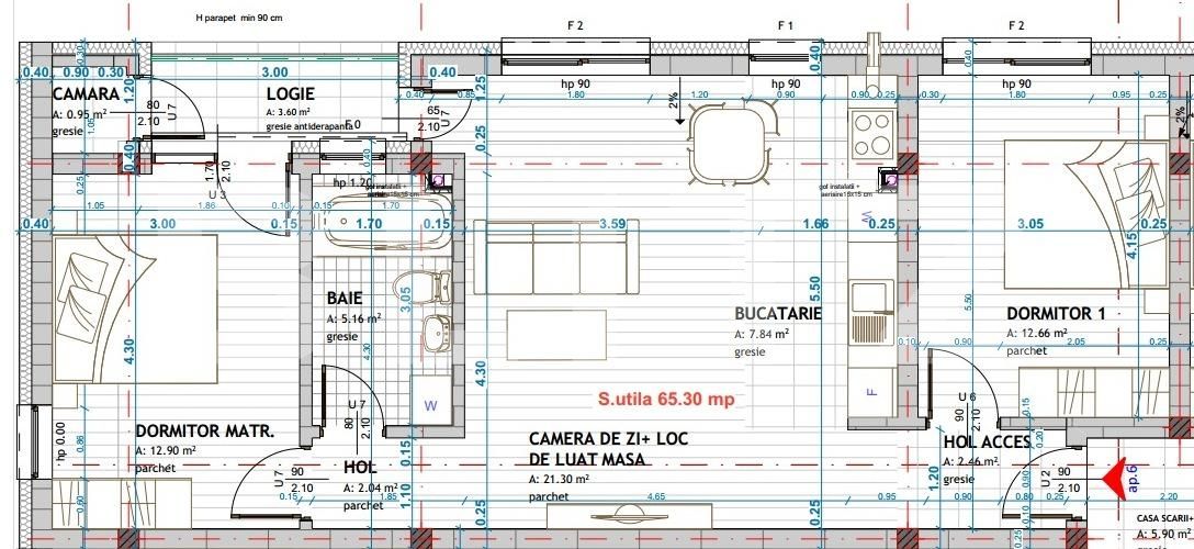 Apartament de vânzare 3 camere Floreşti - 100214AV | BLITZ Cluj-Napoca | Poza1