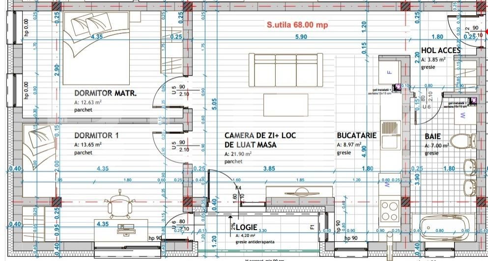 Apartament de vânzare 3 camere Floreşti - 100216AV | BLITZ Cluj-Napoca | Poza1