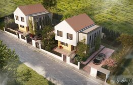 Casa individuala 120 mp, teren de 421 mp, la intrare in Chinteni