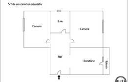 Vanzare apartament 2 camere, decomandat, 50 mp utili, zona Observatorului