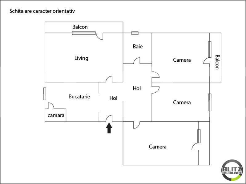 Apartament de vânzare 4 camere Zorilor - 10041AV | BLITZ Cluj-Napoca | Poza15