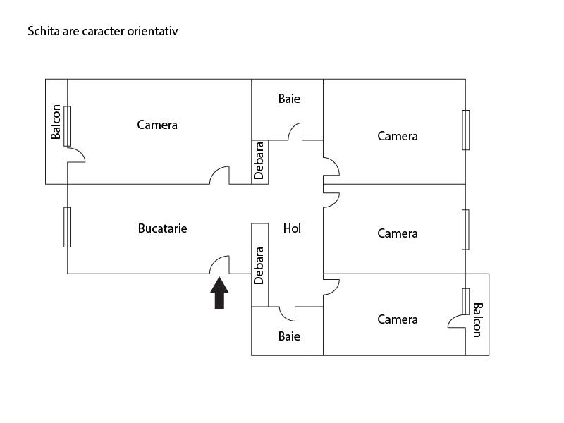 Apartament de vânzare 4 camere Marasti - 10053AV | BLITZ Cluj-Napoca | Poza1