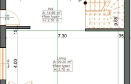 Proiect finalizat! Casa individuala, 120 mp utili, 300 mp teren, Tauti 