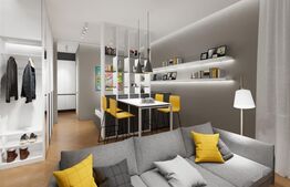 Investiție! Apartament 30 mp, finisat, tavan înalt, Piața Avram Iancu