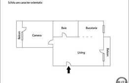 De vanzare 2 camere, 46 mp utili, zona strazii Stejarului!