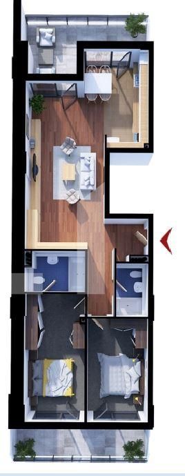 Apartament de vânzare 3 camere Gheorgheni - 100819AV | BLITZ Cluj-Napoca | Poza1