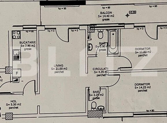 Apartament de vânzare 3 camere Grigorescu - 100889AV | BLITZ Cluj-Napoca | Poza7