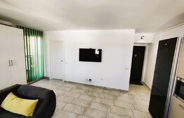 Garsoniera de 30 mp, terasa, etaj intermediar, 2 parcari subterane, zona Vivo