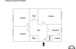 3 camere, decomandat, 73 mp, boxa la subsol, parcare, zona strazii Bucuresti!