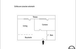 Vanzare 2 camere, 58.6 mp utili, zona Observatorului, imobil nou