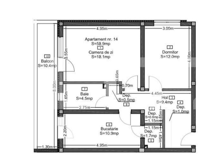 Apartament de vânzare 2 camere Floreşti - 101283AV | BLITZ Cluj-Napoca | Poza1