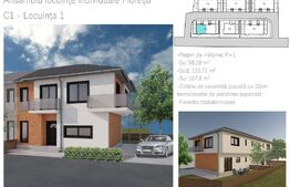 Duplex in ansamblu privat, 108mp utili, teren 200mp, zona Catanelor 