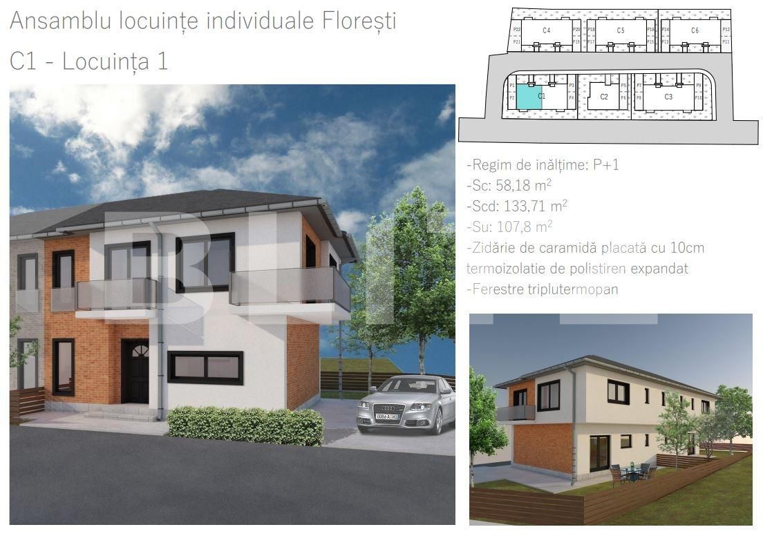 Casa de vânzare 3 camere Floreşti - 101289CV | BLITZ Cluj-Napoca | Poza1