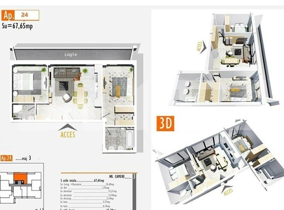 Apartament de vânzare 3 camere Marasti - 101294AV | BLITZ Cluj-Napoca | Poza6