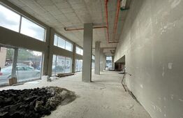 Spatiu comercial open-space, vitrina imensa si parcare, 314 mp in zona Garii