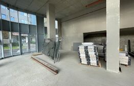 Spatiu comercial open-space, vitrina imensa si parcare, 314 mp in zona Garii