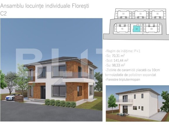 Casa de vânzare 3 camere Floreşti - 101298CV | BLITZ Cluj-Napoca | Poza1