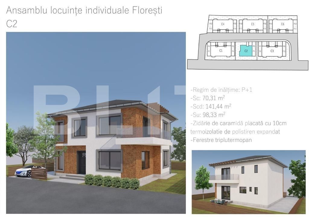 Casa de vânzare 3 camere Floreşti - 101298CV | BLITZ Cluj-Napoca | Poza1