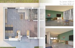 Duplex 99 mp utili, teren 200mp, ansamblu privat, zona Catanelor