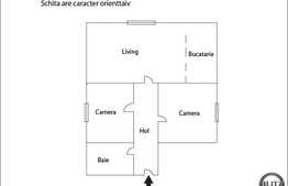 Vanzare 3 camere, 53 mp utili, zona Calea Turzii, cu boxa la subsol