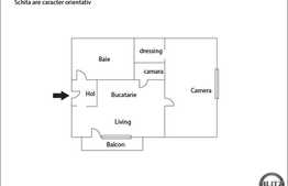 Apartament 2 camere, 55 mp utili, imobil nou, parcare, zona strazii Campina!