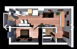 Apartament 2 camere, etaj intermediar, zona Corneliu Coposu