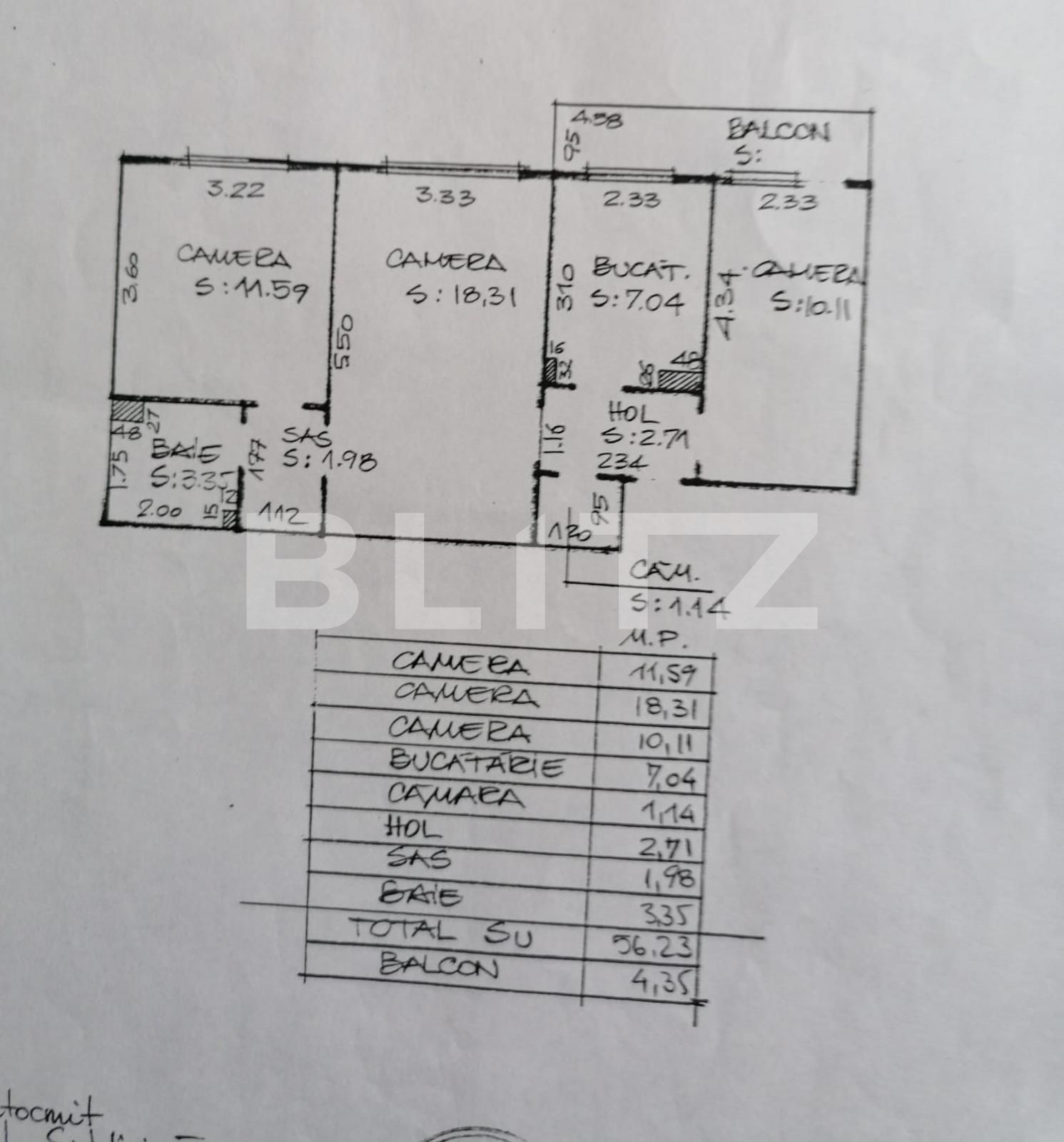 Apartament de vânzare 3 camere Semicentral - 101416AV | BLITZ Cluj-Napoca | Poza1