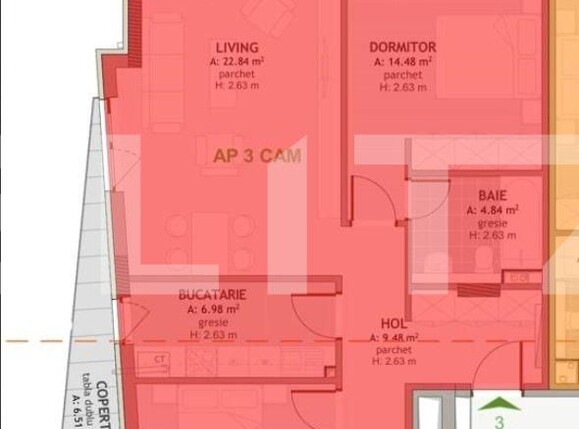 Apartament de vânzare 3 camere Borhanci - 101495AV | BLITZ Cluj-Napoca | Poza4