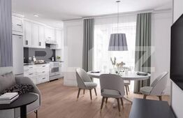 Apartament de 2 camere, finisat, 53 mp, terasa 14mp, garaj, langa Metro