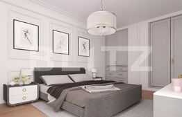 Apartament de 2 camere, finisat, 53 mp, terasa 14mp, garaj, langa Metro