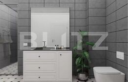 Apartament de 2 camere, finisat, 53 mp, terasa 14mp, garaj, langa Metro