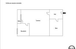 Vanzare apartament cu 1 camera, 28 mp, zona Expo Transilvania