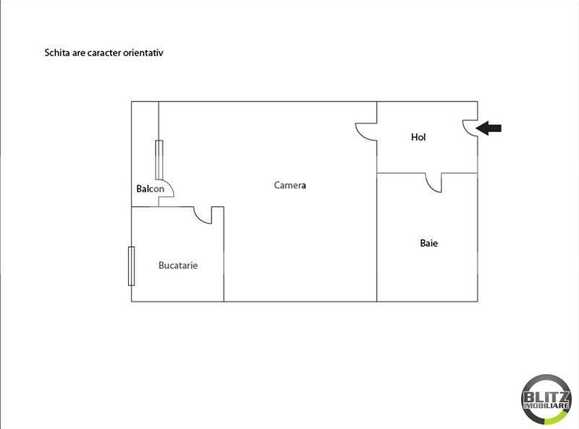 Garsonieră de vânzare Marasti - 1016AV | BLITZ Cluj-Napoca | Poza5