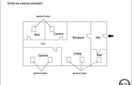 3 camere, 109 mp utili, imobil nou, loc parcare, complet mobilat, zona Profi!
