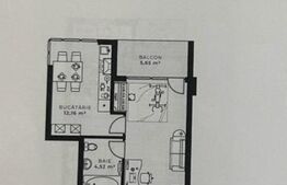 Apartament 2 camere, 37 de mp, zona Baza Sportiva