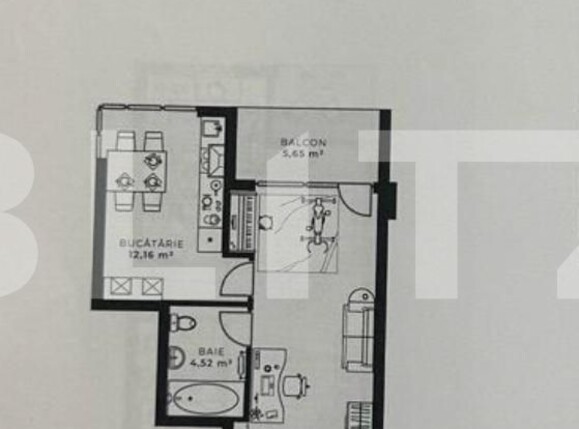 Apartament de vânzare 2 camere Gheorgheni - 101633AV | BLITZ Cluj-Napoca | Poza1