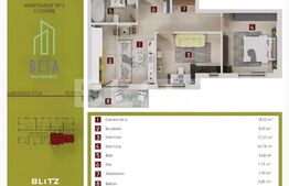 Apartament 3 camere, finisaje premium, zona Oasului