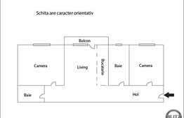Apartament de vanzare, 3 camere, etaj intermediar, zona Sigma Center