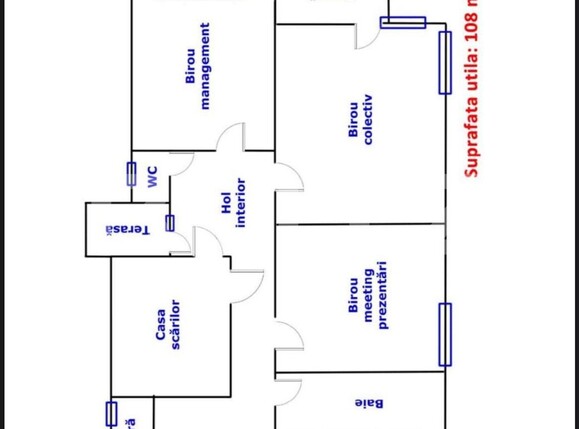Spațiu birouri de închiriat Andrei Mureşanu - 101798SIB | BLITZ Cluj-Napoca | Poza7