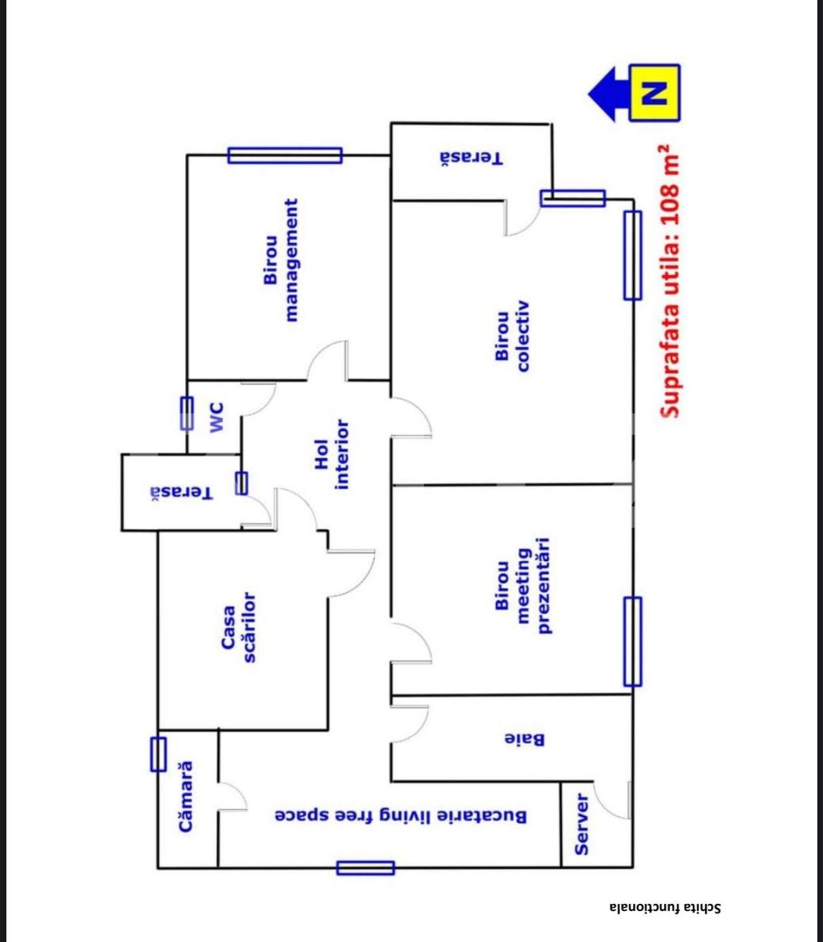 Spațiu birouri de închiriat Andrei Mureşanu - 101798SIB | BLITZ Cluj-Napoca | Poza7